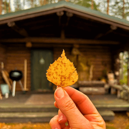 Autumn in Cottage Finland Autumn Holiday